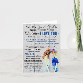 Aangepaste offertes voor Soul Sister Definition Fr Feestdagen Kaart