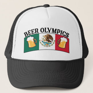Aangepaste Olympische Spelen voor bier Trucker Hat Pet
