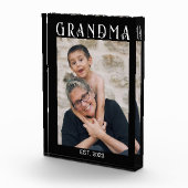 Aangepaste Oma Opgericht Modern Fotoblokken (Rechts)