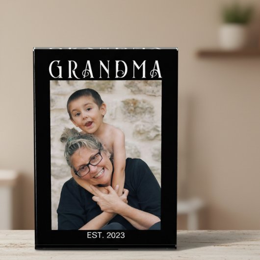 Aangepaste Oma Opgericht Modern Fotoblokken