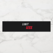  Aangepaste Onbeperkt  Waterfles Etiket (Enkel label)