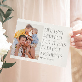 Aangepaste onderschriften bewerkbare kleuren moder feestdagenkaart