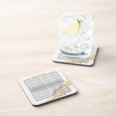Aangepaste Onderzetters met Lemon-lint (Rechterzijde)