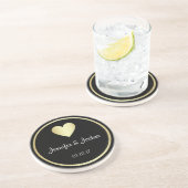 Aangepaste Onderzetters voor aangepaste bruiloft (Zijkant)