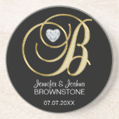 Aangepaste Onderzetters voor aangepaste bruiloft (Voorkant)