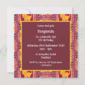 Aangepaste online Collage afdruk geboortedag (Achterkant)