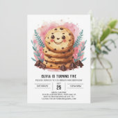 Aangepaste Online Sprinkles Cookies Verjaardag Kaart (Staand voorkant)