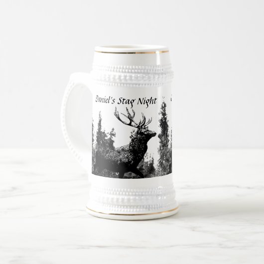 Aangepaste ontwerpfase, Bachelor Party Bierpul (Voorkant links)