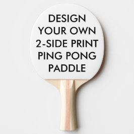Aangepaste, op maat gemaakte 2-zijdig pingpongaddl tafeltennisbatje
