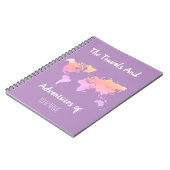 Aangepaste, op reizen gebaseerde laptop notitieboek (Linkerzijde)