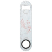 Aangepaste opening voor roze dolfijn speed flessenopener (Achterkant)