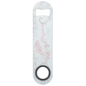 Aangepaste opening voor roze dolfijn speed flessenopener (Voorkant)