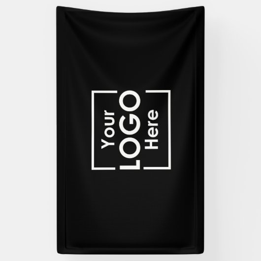 Aangepaste opknoping Banner Sign Business Logo Zwa (Verticaal)