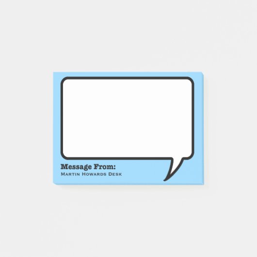 Aangepaste opmerkingen na verzending post-it® notes (Voorkant)