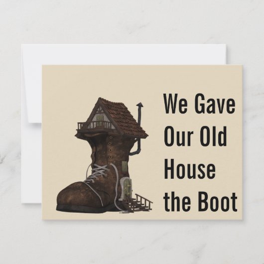 Aangepaste opstartversie van Funny Moving kondigin Kaart (Voorkant)