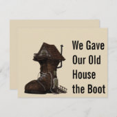 Aangepaste opstartversie van Funny Moving kondigin Kaart (Voorkant / Achterkant)