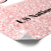 Aangepaste optocht deur banner Poster (Hoek)