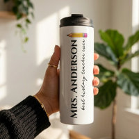 Aangepaste opvoeder dank je tumbler cadeau voor le
