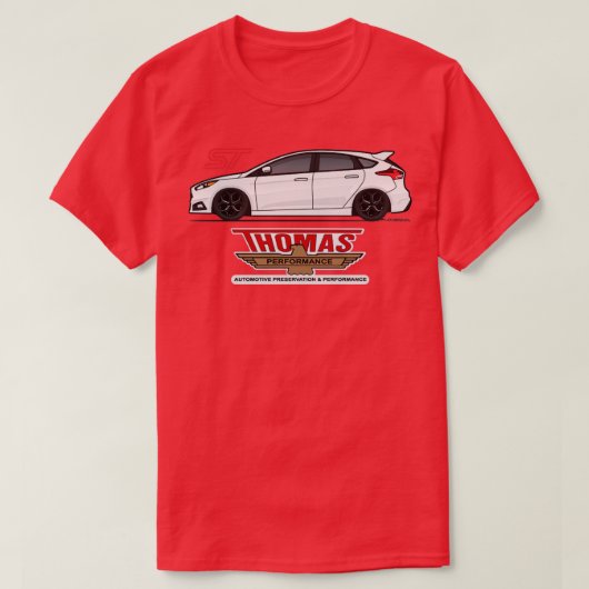 aangepaste order209 t-shirt (Design voorkant)