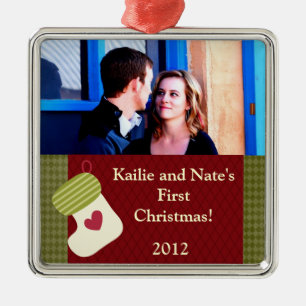 Aangepaste Ornamenten Groen / Witte Christus