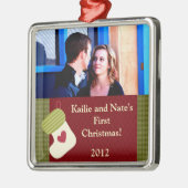 Aangepaste Ornamenten Groen / Witte Christus (Links)