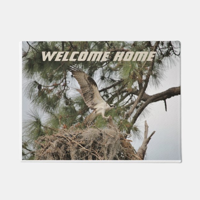 Aangepaste Osprey Doormat Deurmat (Voorkant)