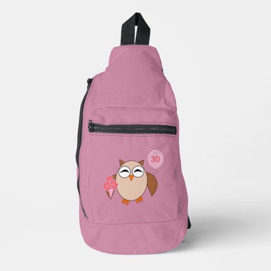 Aangepaste ouderdag sling bag (Voorkant)