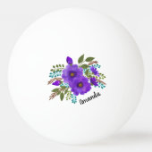 Aangepaste paarbloemen pingpongballen (Achterkant)