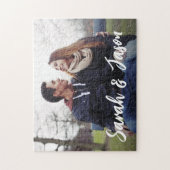 Aangepaste paardennamen en aangepaste foto-puzzle legpuzzel (Verticaal)