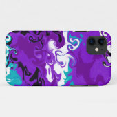 Aangepaste Paarse golfvlotter Case-Mate iPhone Case (Achterkant (horizontaal))