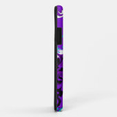 Aangepaste Paarse golfvlotter Case-Mate iPhone Case (Achterkant/rechts)