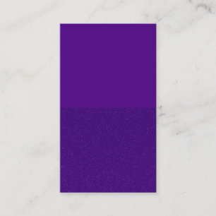 Aangepaste Paarse Half Glitter Visitekaartje