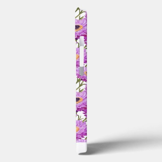 Aangepaste Paarse papier madeliefjes bloemenbloeme Case-Mate iPhone Case (Achterkant / Links)