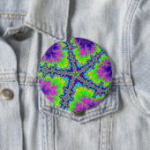 Aangepaste Paarse Reef Zeester Enorme Button (In situ)