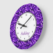 Aangepaste Paarse ruggengraat Grote Klok (Hoek)