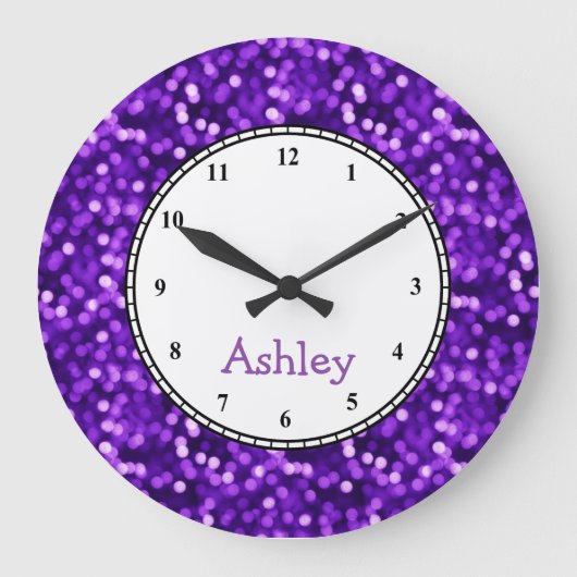 Aangepaste Paarse ruggengraat Grote Klok (Voorkant)