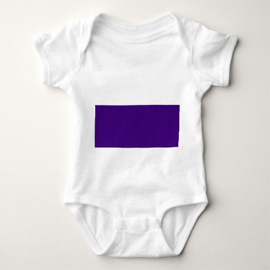 Aangepaste Paarse Ruis Baby Bodysuit (Voorkant)