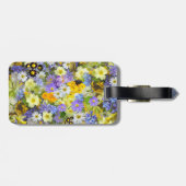 Aangepaste Paarse tuinbouwers Bagagelabel (Achterkant horizontaal)