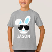 Aangepaste paasbundelboys Basic T-Shirt (Voorkant)