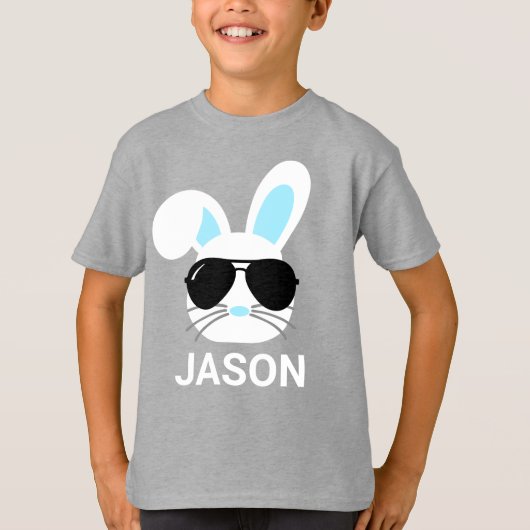 Aangepaste paasbundelboys Basic T-Shirt (Voorkant)