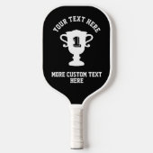 Aangepaste paddle-trofebeker voor peuter pickleball paddle (Voorkant)