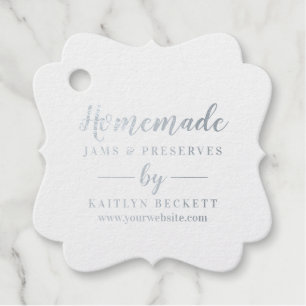Aangepaste pakketten voor kleine bedrijven bedankjes labels