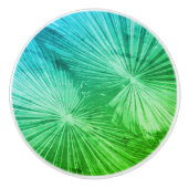 Aangepaste palmblad fotodeur en ladeknop keramische knop (Voorkant)