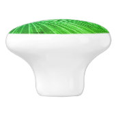 Aangepaste palmblad fotodeur en ladeknop keramische knop (Zijkant)