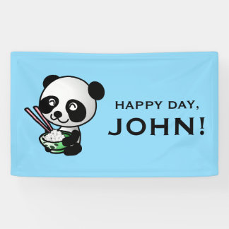 Aangepaste PANDA-banner Spandoek