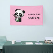 Aangepaste PANDA-banner Spandoek (Beurs)