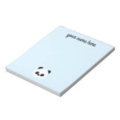 Aangepaste Panda-laptop voor kinderen Notitieblok (Gedraaid)