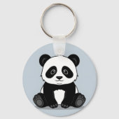 Aangepaste Panda sleutelhanger ontwerp (Voorkant)