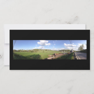 Aangepaste panoramische Design voor fotokaarten