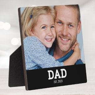 Aangepaste Papa Opgericht Modern Foto Fotoplaat